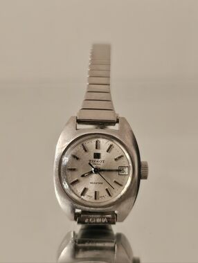 Tissot Silver Dial Stainless Steel Ladies Watch